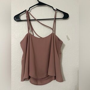 Marciano Los Angeles Mauve Multi-Strap Draped Cami Top - Size S